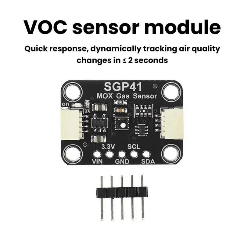 【PROMOTION】SGP41 Digital TVOC Detection Chip Air Quality Sensor For STEMMA QT/Qwiic For Demo Boards