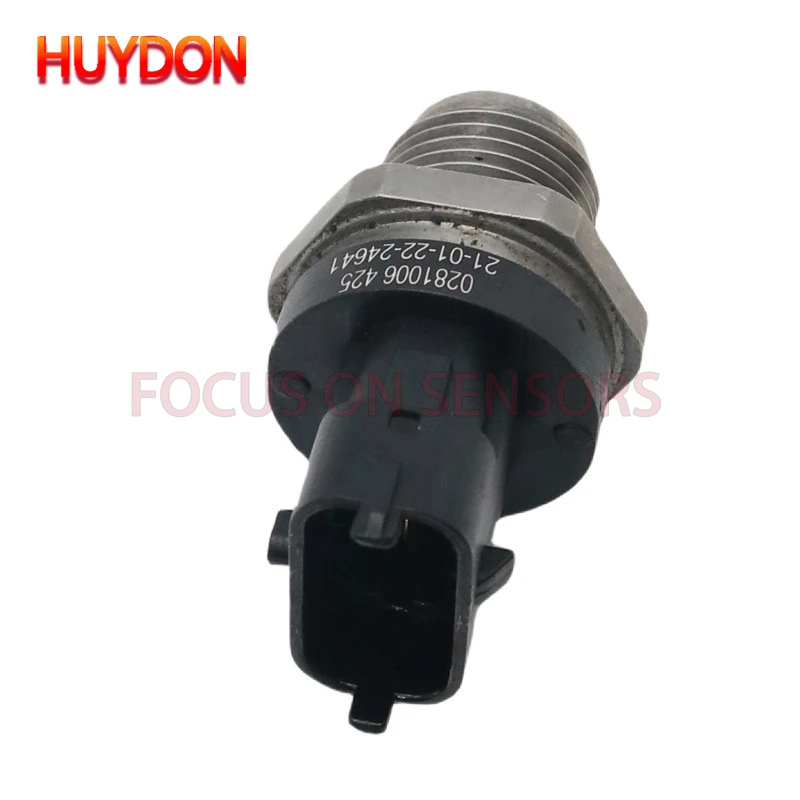 0281006425 Fuel Rail Pressure Sensor For Renault Trucks Master Laguna Vauxhall Tigra Opel Astra Honda Cr-V Civic Fiat Stilo
