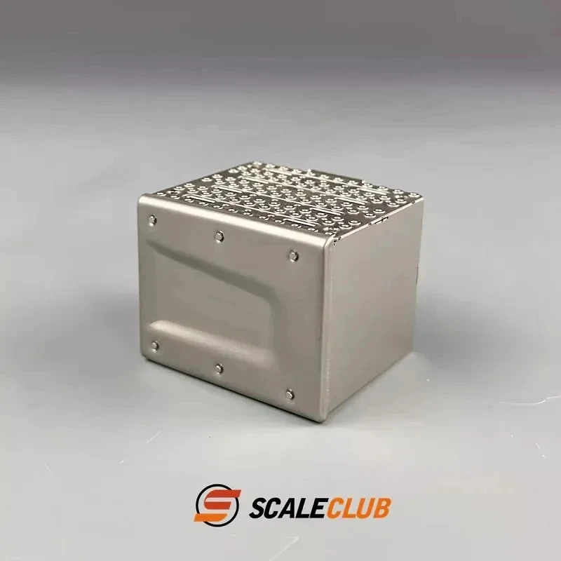 SCALECLUB 1/14 Für MAN Truck Für Euro6 Auspuffbox RC Truck Kipper Metall Auspuffbox Traktor LKW DIY Zubehör Spielzeug – Detail 5