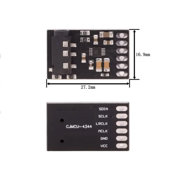 MCU-4344 CS4344 I2S…