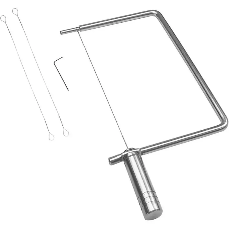 A02F-1Set Stainless Steel Cheese Slicer Hardware Kit With Wrench - Create Premium DIY Cheese Boards