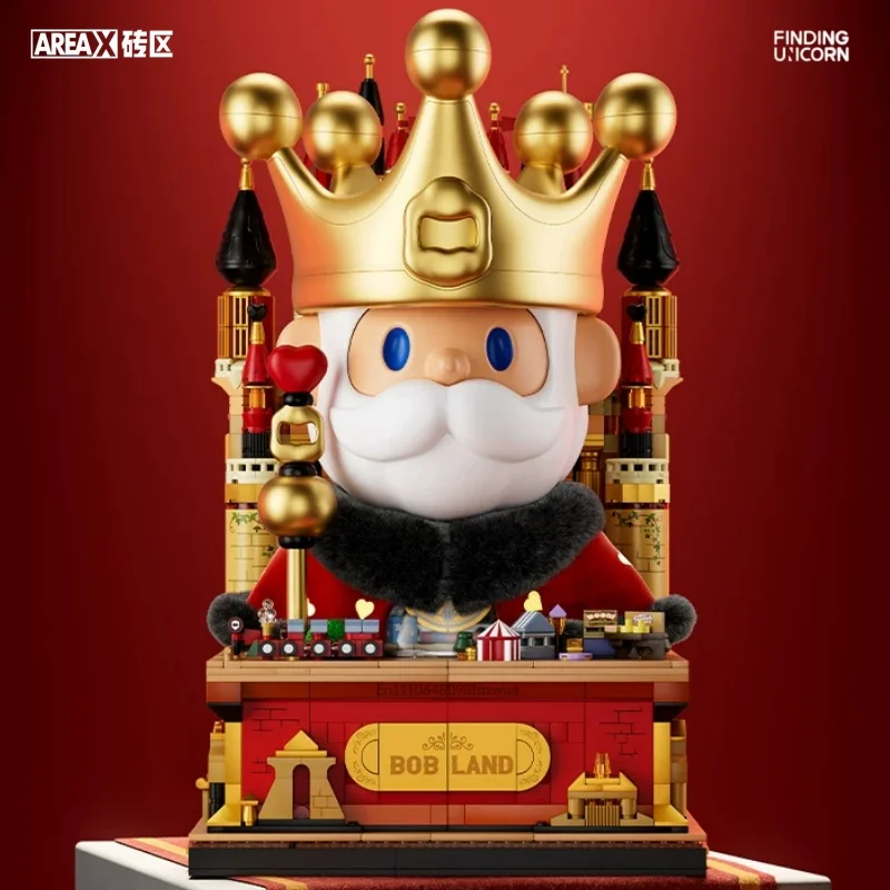 

AREA-X Finding Unicorn Farmer Bob Series Building Blocks Bob Land Assembly Models Sweet Dessert Day Ornaments Toys Kids Gifts