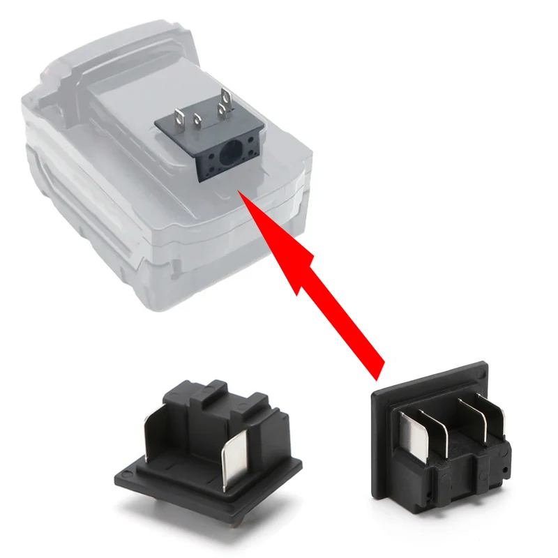 Replacement Terminal Block Connector For Milwaukee 18V 48-11-1815 Lithium Battery Charger Adapter Power Tool Accessories image 3