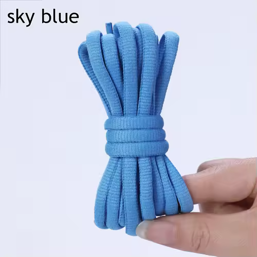 1Pair Oval Shoe Laces Half Round Athletic Shoelaces for Running Sneakers Laces Shoes Strings Durable without Fading Shoelace - Image 20