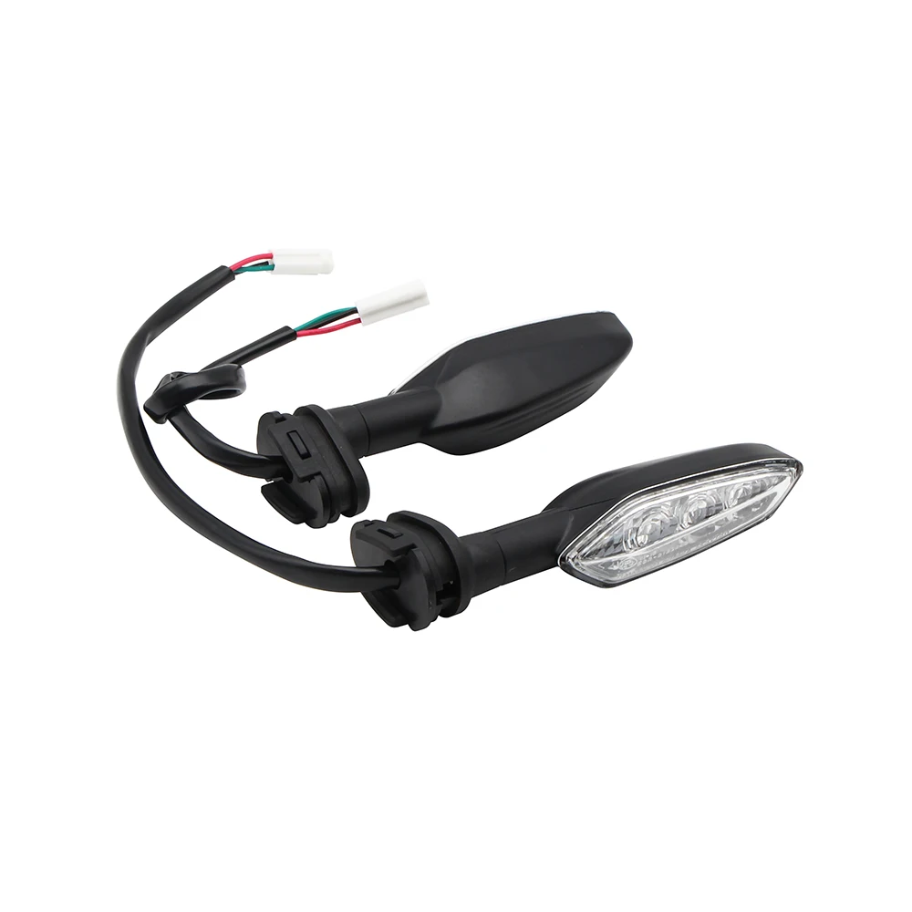 Para yamaha tenere 700 xtz 700 xj6 600 xtz 250 1200 acessórios 3 fio 270mm motocicleta led sinal de volta piscando luz indicadora