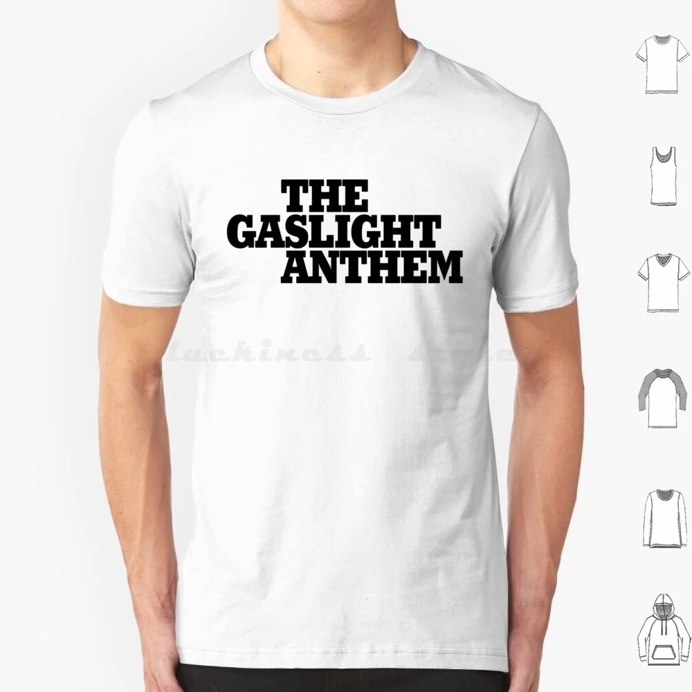 Vintage Punk T Shirt Cotton Men Women DIY Print Gaslight Anthem The Gaslight Anthem Gaslight Anthem Handwritten Lagwagon