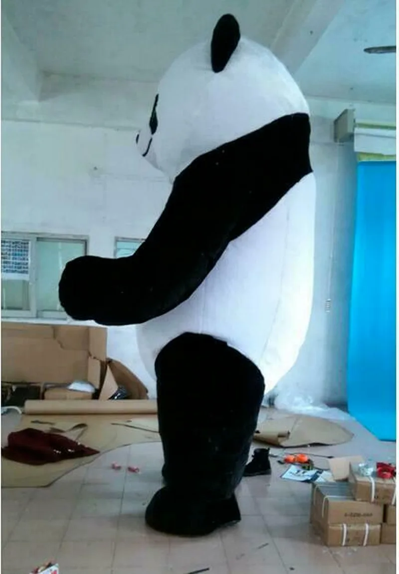 Bơm Hơi Hình Gấu Panda Linh Vật Trang Phục Phù Hợp Với Cosplay Game Đầm Trang Phục Quần Áo Quảng Cáo Carnival Giáng Sinh Lễ Phục Sinh