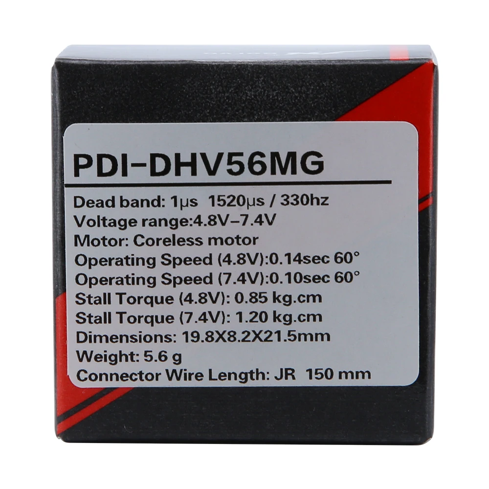 JX Servo PDI-D56MG DHV56MG Digital Coreless 1.2kg 0.10sec Metal Gear HV 5.6g Servo For RC Car Robot Airplane Aircraft Drone