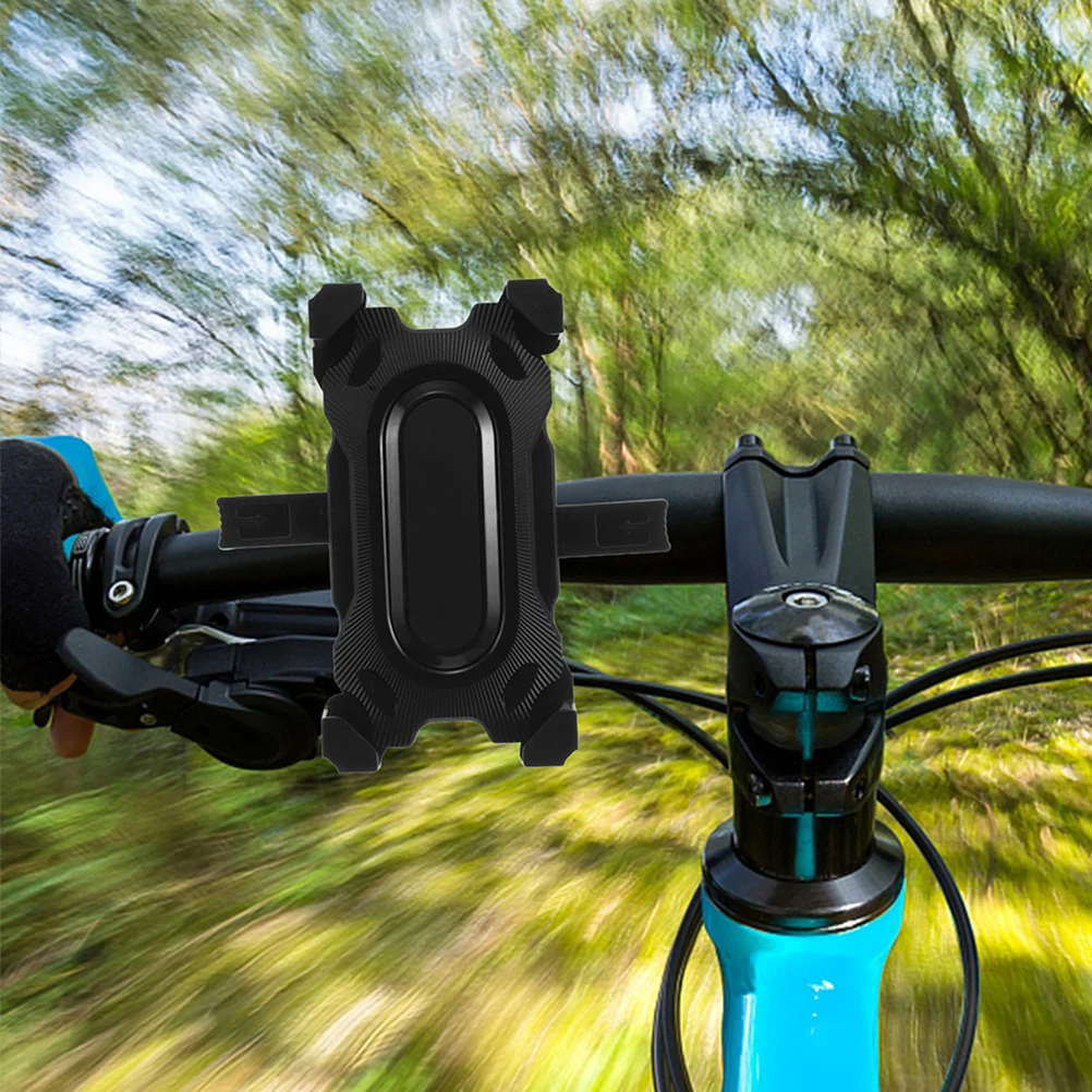 

2 Pcs Motorcycle Phone Holder Cell for Bike Handlebar Bicycle Mount Aluminum Alloy