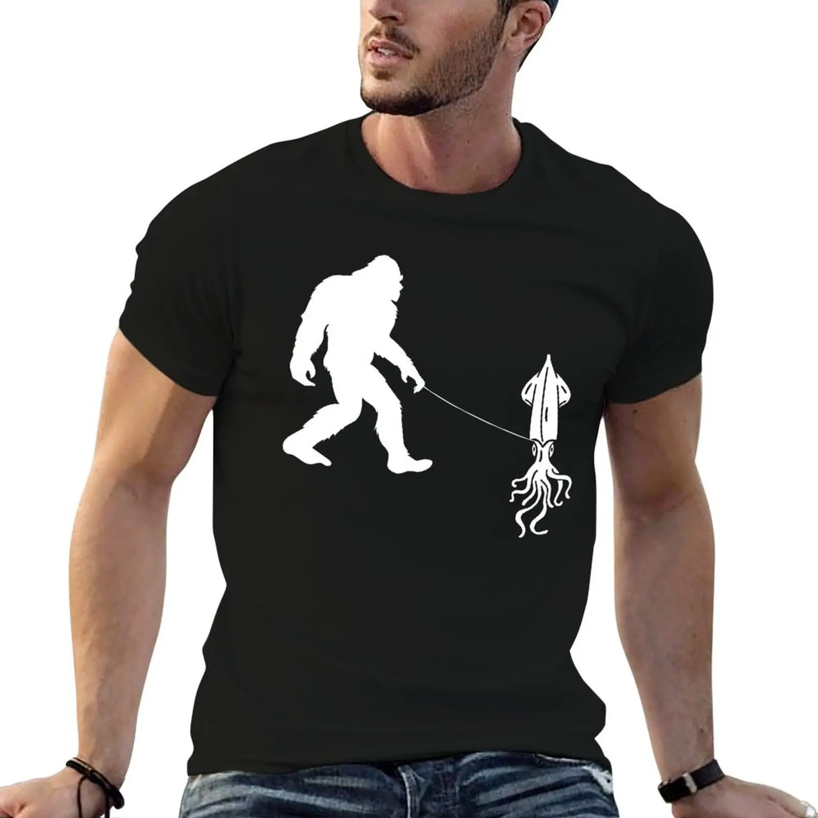 Funny Walking Cuttlefish T-Shirt t shirts for man graphic tees t shirts for man graphic vintage mens graphic t shirts T-shirt
