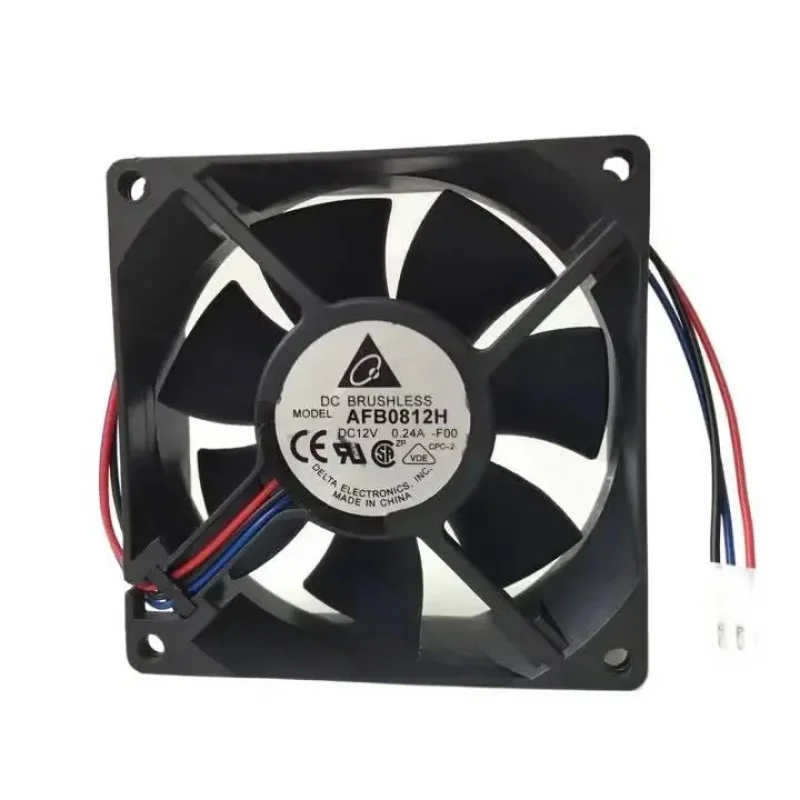 LZ Delta AFB0812H 8025 DC12V 0,24A 8CM 3-проводной охлаждающий вентилятор с управлением скоростью