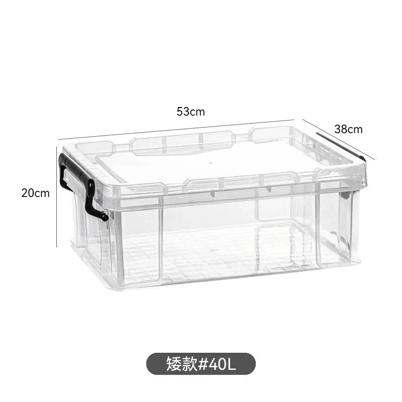 Turtle Terrariums Household Turnover Box Turtle Breeding Plastic Landscaping Tank Transparent Aquarium Reptile Transport Boxes