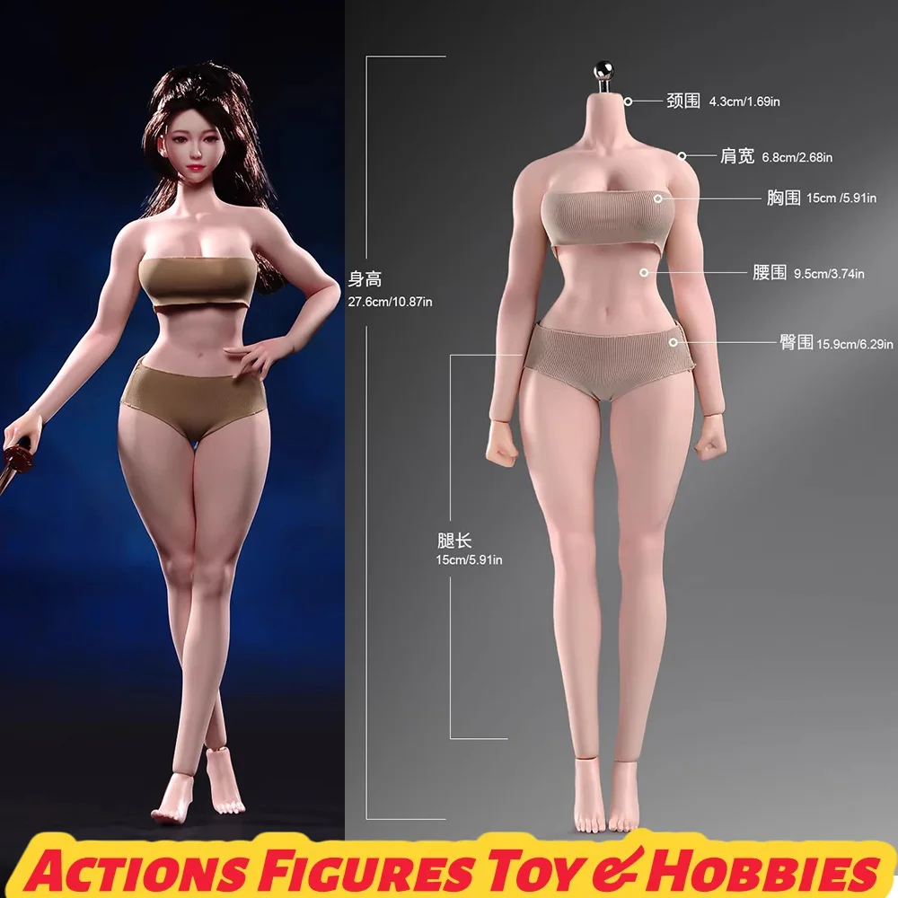 

ANT307 1/6 SUPER FLEXIBLE PERFECT HIGHLY DETAILED RESTORED Bodybuilding Muscle Girl Body Model for 12" Action Figure Toy DIY