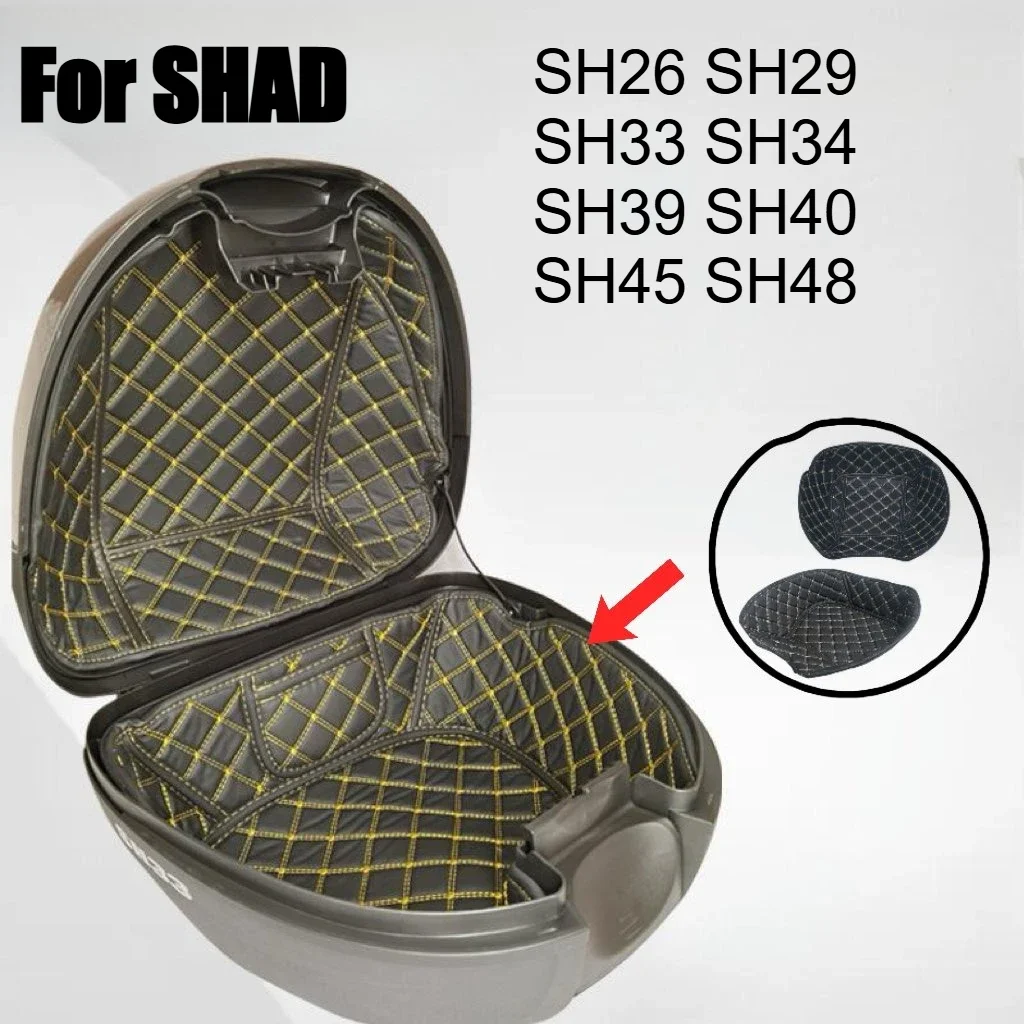 Motorcycle Rear Seat Trunk Bag Portable Inner Liner Pads Lining Protector For SHAD SH26 SH29 SH33 SH34 SH39 SH40 SH45 SH48