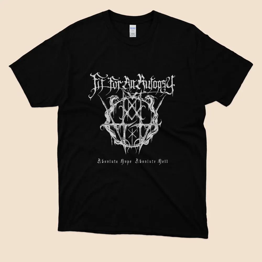 NWT подходит для вскрытой музыки, американская мужская черная футболка размера от S до 5XL, высокое качество, 100% хлопок, короткий рукав