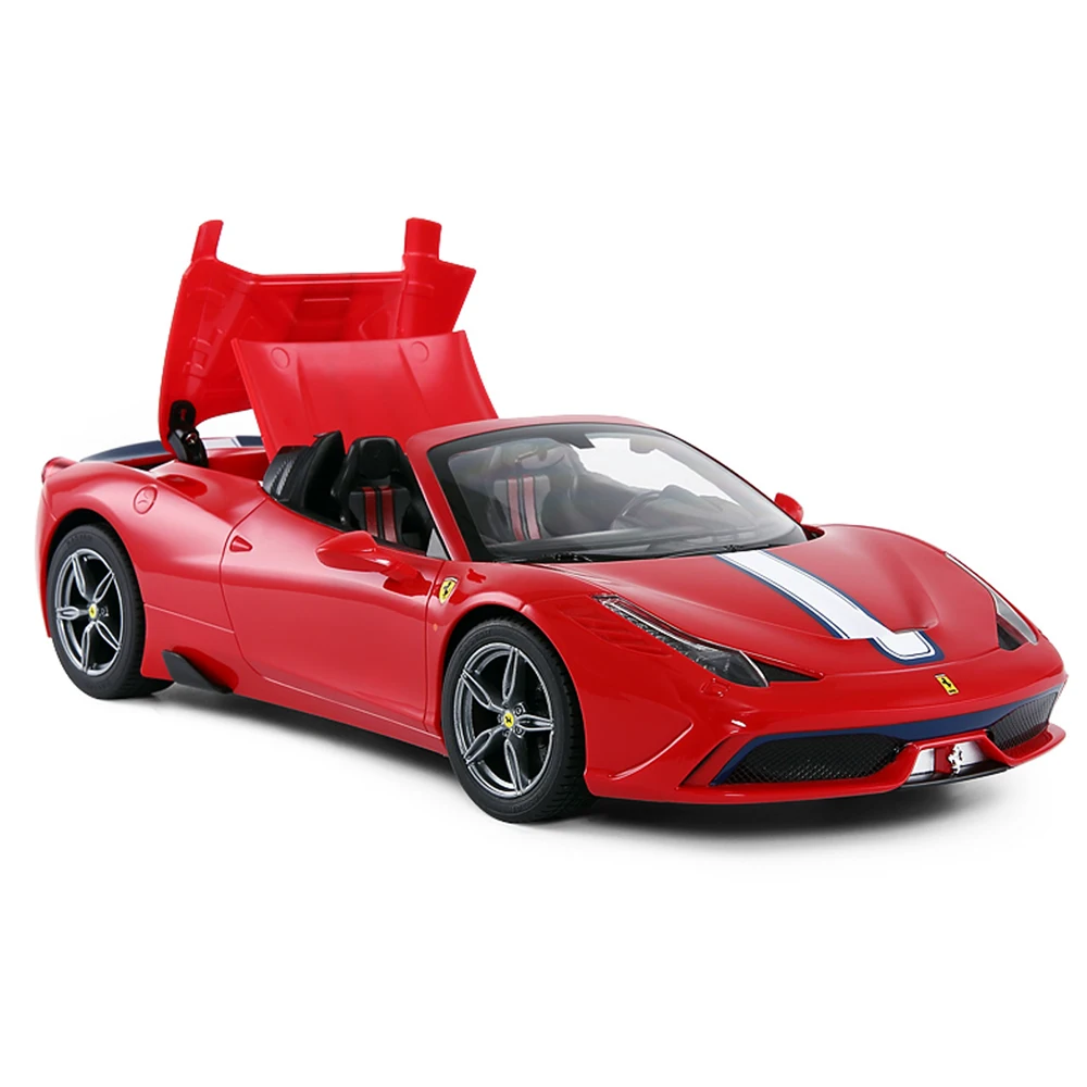 RASTAR 1/14 Ferrari 458 Speciale A RC Car Model RC Open/Close Roof  4.8V 600mAh Battery LED Lights Toy Gift For Adults