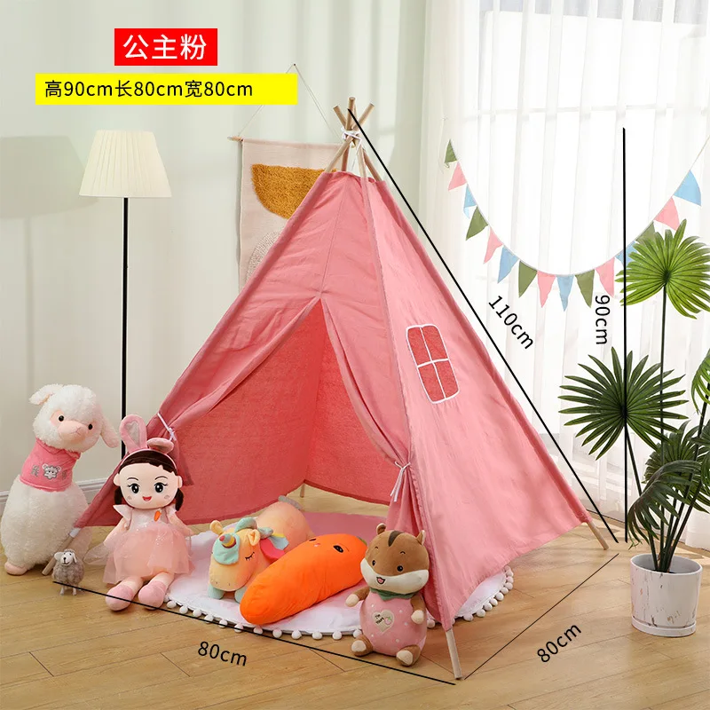 Tienda De Campaña Infantil Princesa – Casita De Juegos Con Ventanas, 120x105x128 Cm, Para Interior Y Exterior, Adecuada Para Niños 3-13 Años