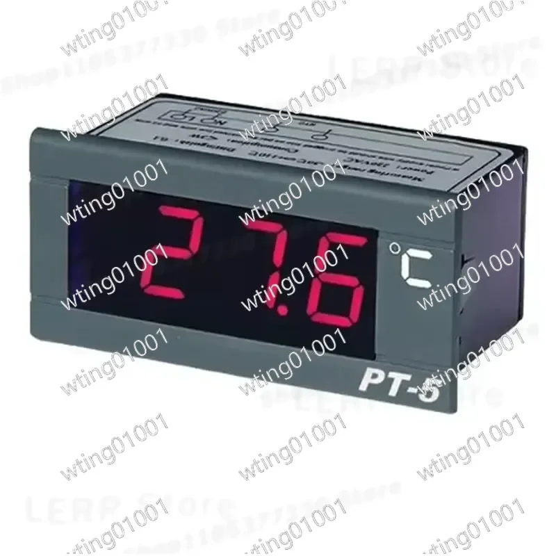 for PT-5 High Accuracy Digital Temp Gauge with Sensor Probe Industrial Grade Electronic Temperature Monitor Device