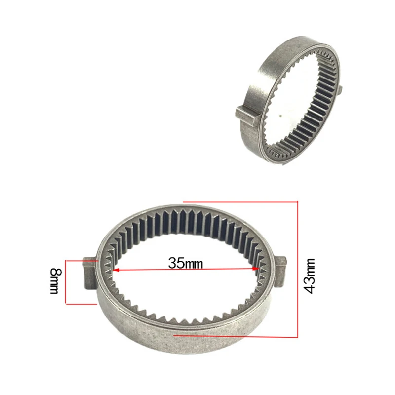 5 em 1 peças de broca elétrica de metal engrenagem Epicyclic 7 dentes dentes do motor/engrenagem grande 50 dentes