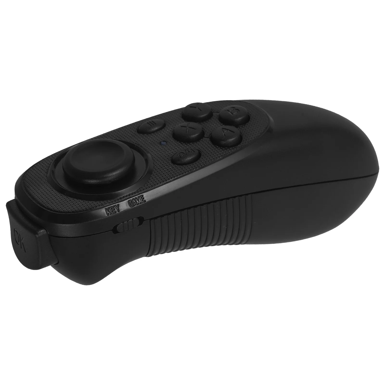 

Wireless VR Remote Controller Multifunctional Gamepad for Phone Games Media Page Turning Black without Mini Compact