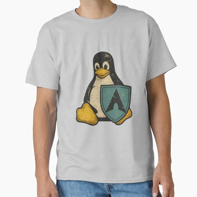 مضحك لينكس TUX قوس البطريق نظام مبرمج المشرف الفكاهة أجهزة الكمبيوتر الأجهزة مهندس هدية تي شيرت بلايز كبيرة الحجم