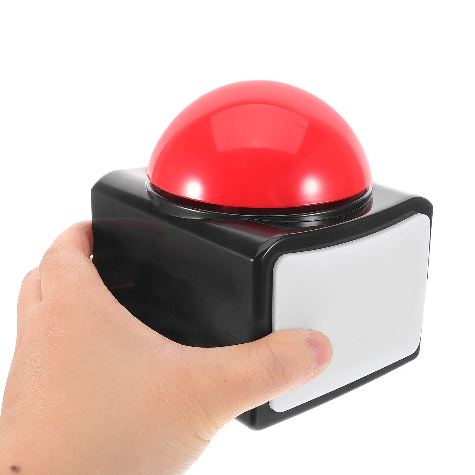 Game Answer Buzzer with Light Sound Effect Classroom Quiz Trivia Party Competition Button Sounding Squeeze Prop Fun Interactive view 4