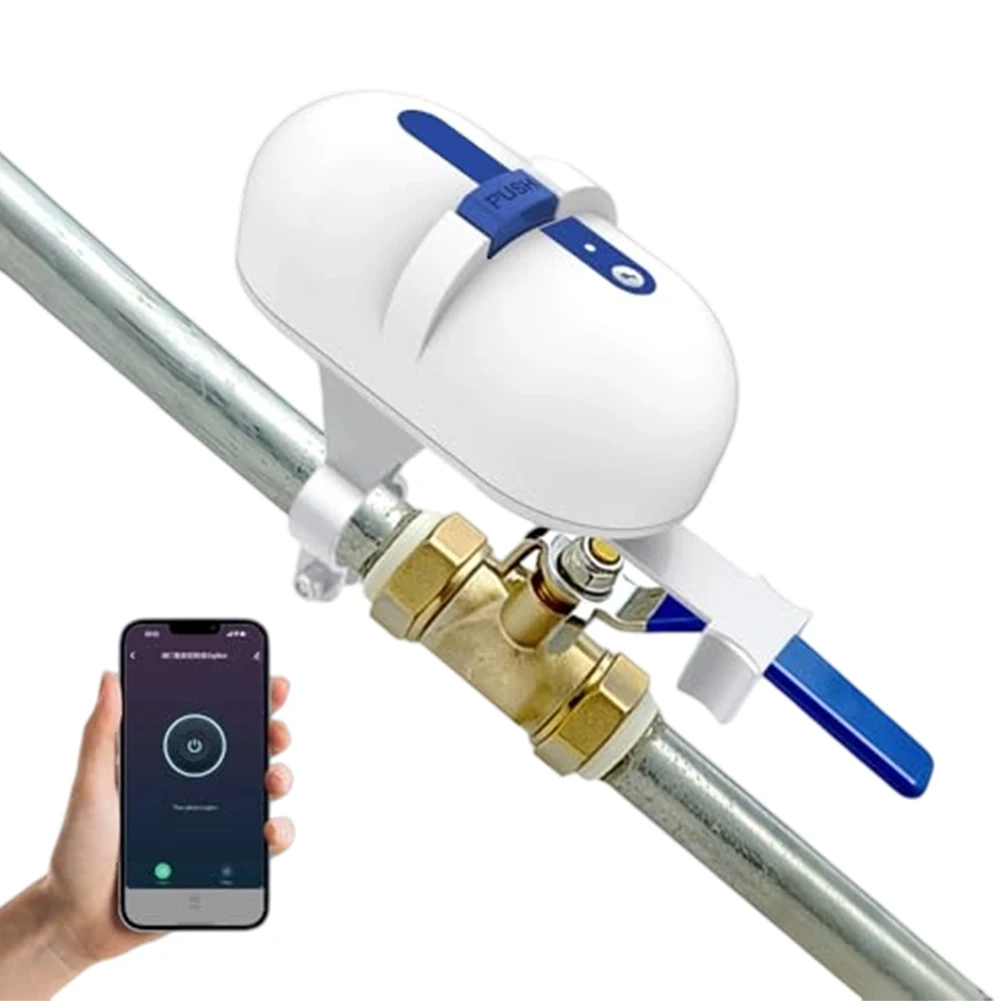 for Smart Valve Controller Timed And Voice For Water Valves 1.27cm-2.54cm Pipes Garden Sprinkler Controller Timing