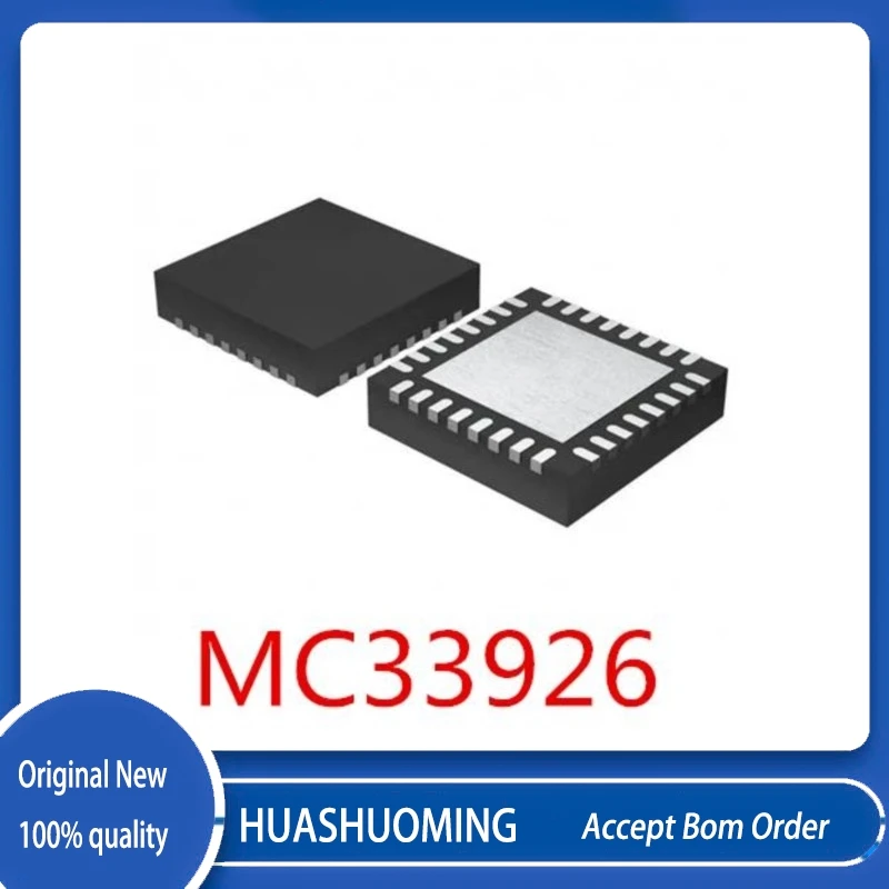 5Pcs/Lot    MC33926   MC33926PNBR2   MC33926PNB   QFN32