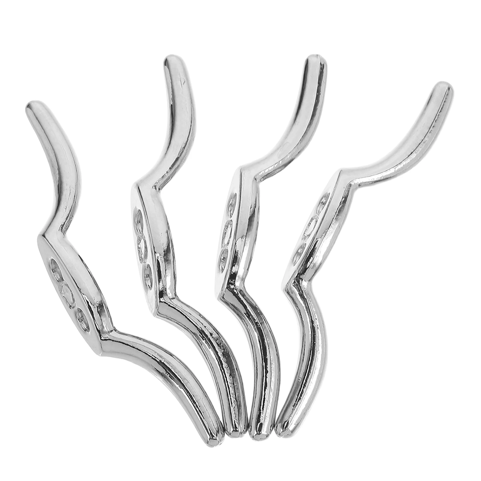 

4 set Blind Cord Hooks Zinc Alloy Rope Cleat For Window Blinds Safety String Office Organizer Decoration