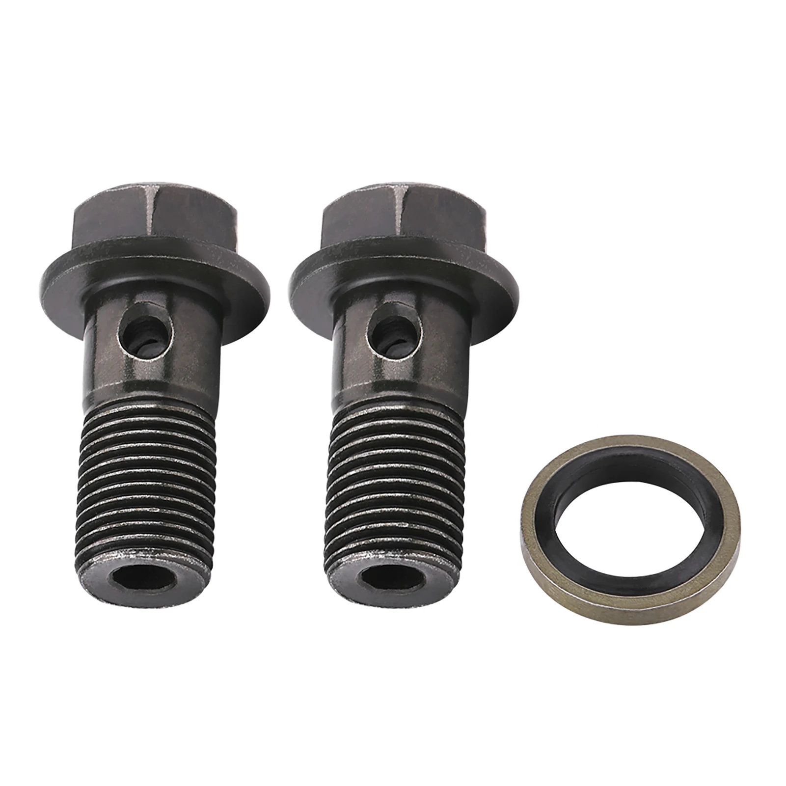 5pcs Motorcycle Banjo Bolts & Washers for Brake Caliper Master Cylinder M10 x1.25/M10 * 1.0mm