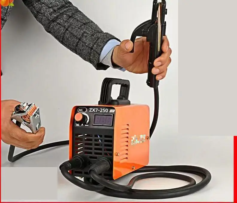 Small household 220V mini handheld portable 250 high-power intelligent accessories digital welding machine