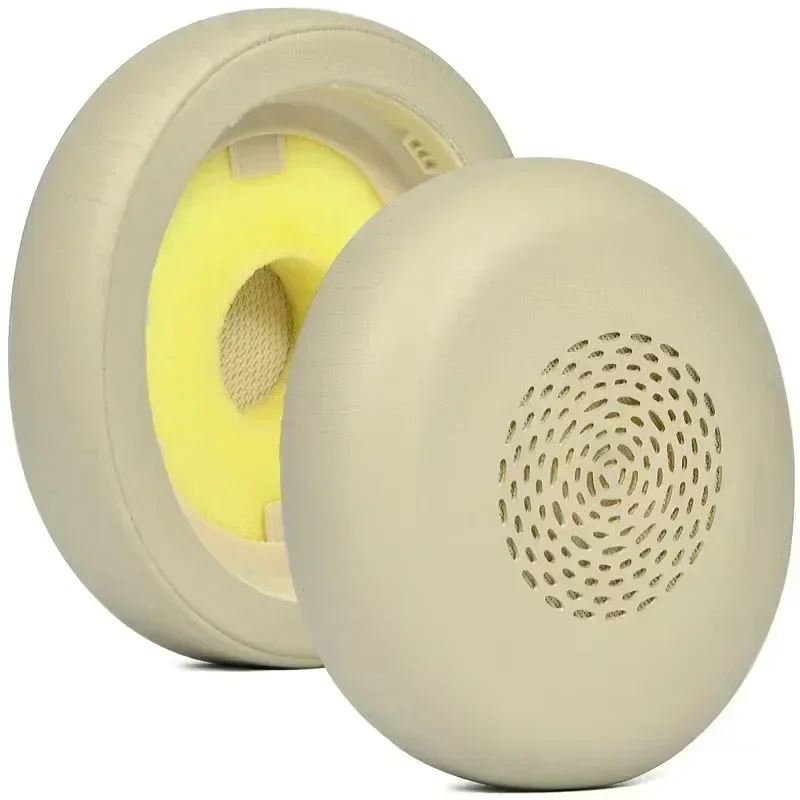 Leather Headphone Foam For Jabra Evolve2 75 (2gen) Headset Ear pads Cushion Replacement Covers , Ear Cups Earmuffs