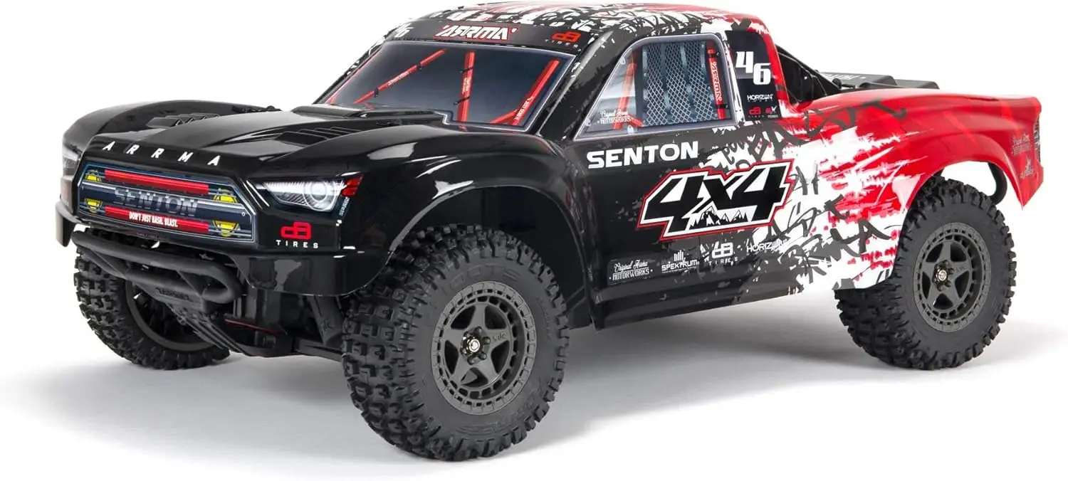 

1/10 SENTON 4X4 V3 3S BLX Бесщеточный грузовик с коротким курсом RTR (передатчик и приемник в комплекте, аккумуляторы и зарядное устройство