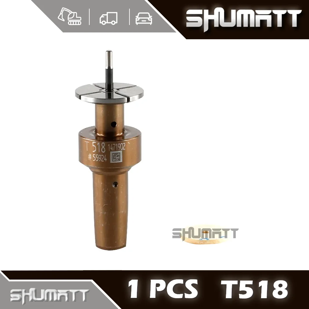 

NEW T518 Fuel Injector Valve Cap For F00VC01502 F00VC01517 Control Valve For Injector 0445110647 0445110617 0445110616