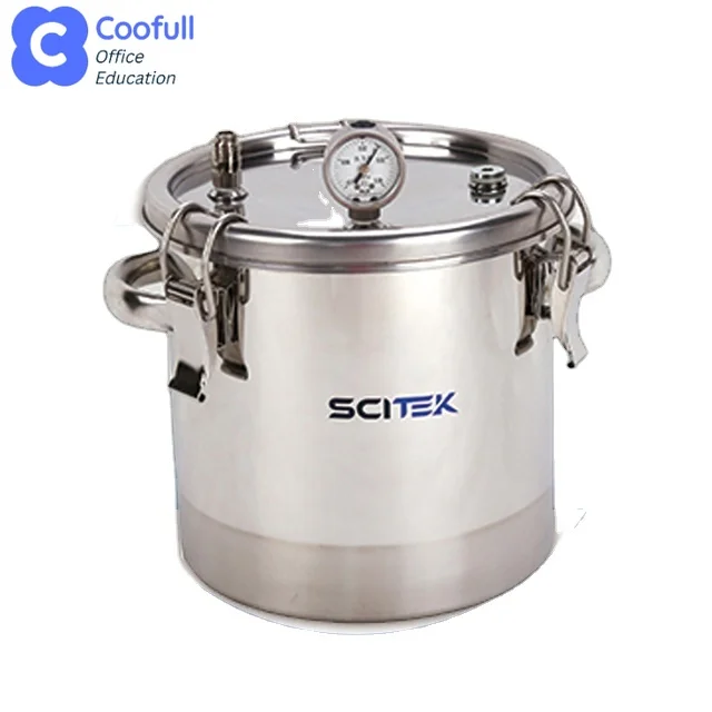 304 Stainless Steel Anaerobic Jar Stainless Steel Lock Seal Laboratory Anaerobic Jar