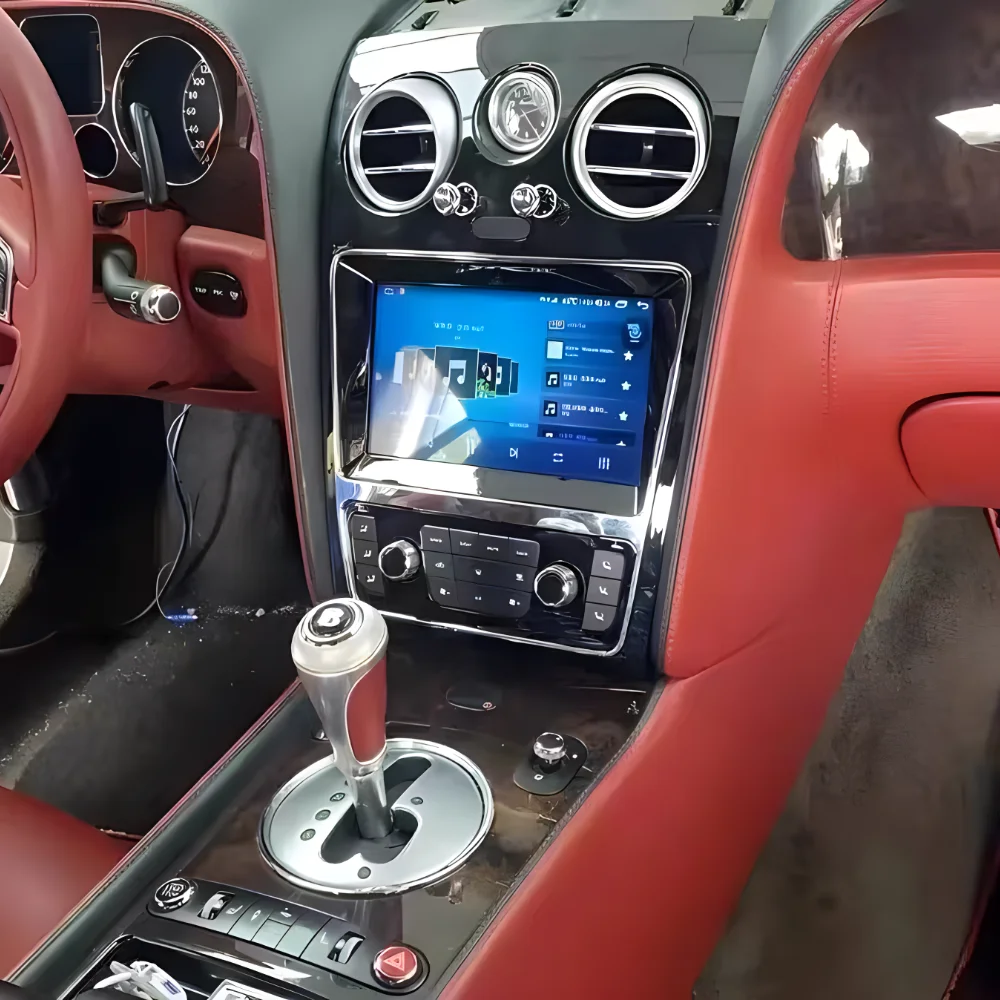 Untuk Bentley Continental Flying Spur Android 13 pemutar Radio DVD Mobil navigasi Auto GPS 5G Stereo 2004-2019