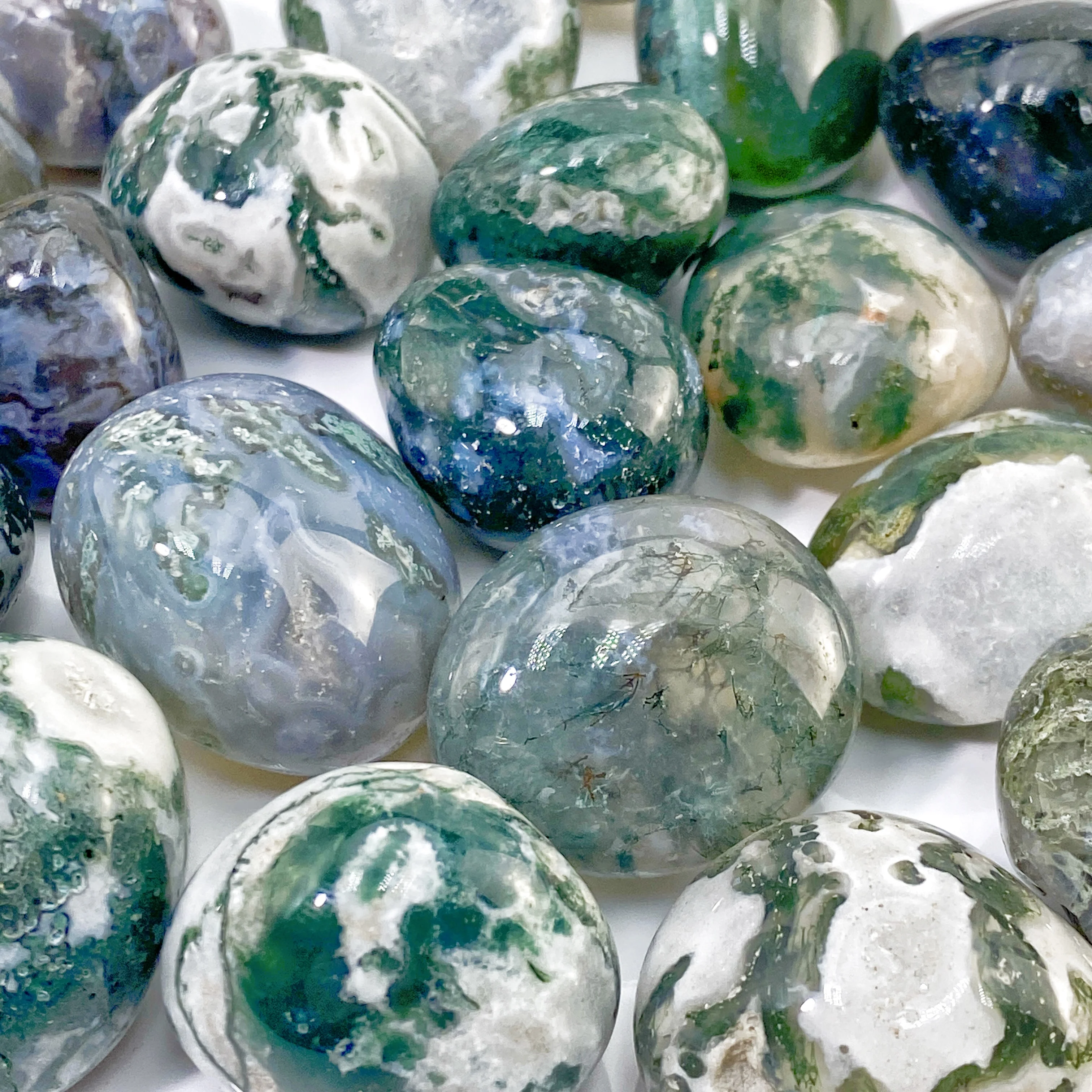حجر عقيق طحلبي كريستالي طبيعي - مراجعة Aquarium Decoration Rock وسعره