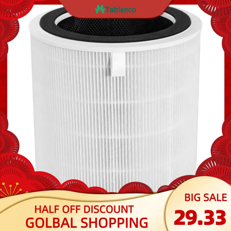 

LV-H135 Air Purifier Replacement, HEPAHigh-Efficiency Activated Carbon Filters Set, LV-H135-RF