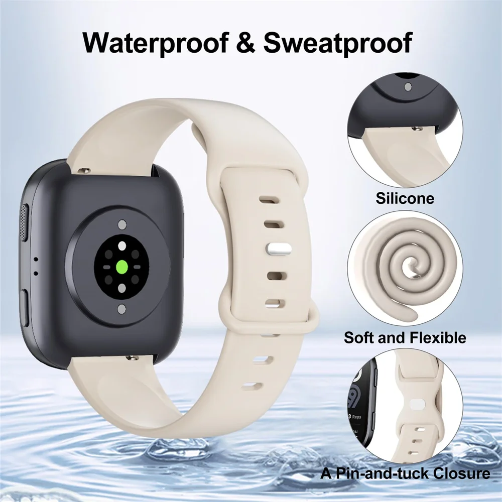 Спортивный ремешок для часов 20 мм для Amazfit GTS 4/4 mini/3/2/2e, силиконовый браслет Soft Correas для amazfit bip 3/3 pro/Bip U-S-lite, ремешки