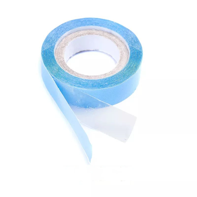 0.8cm Blue Lace Front Wig Tape Double Sided Adhesive Hair Extension Tape For Tape Extension/Toupee/ Wig 36yards 12yards 3yards