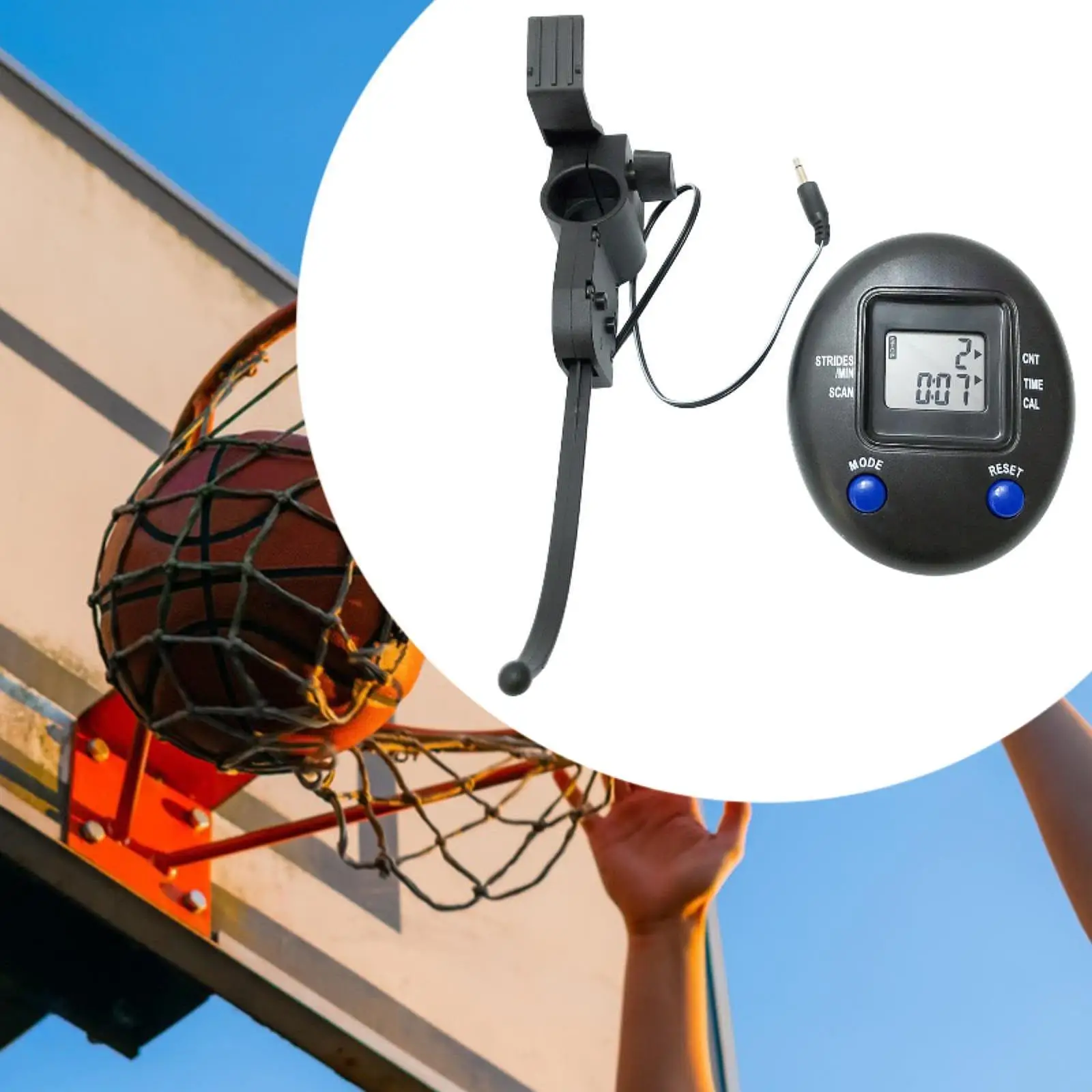 

Basketball Score Tracker Compact Event Versatile Counting Easy to Install