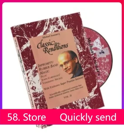 

Новые классические Renditions 2025 года от Michael Ammar Volume 2 — Волшебные трюки (58, загрузка в магазине)