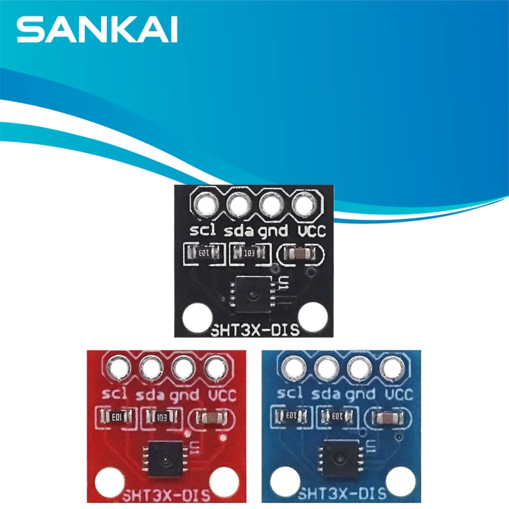 SHT30 SHT31 SHT35 I2C Temperature Humidity Sensor, High Precision, 3.3V/5V Compatible