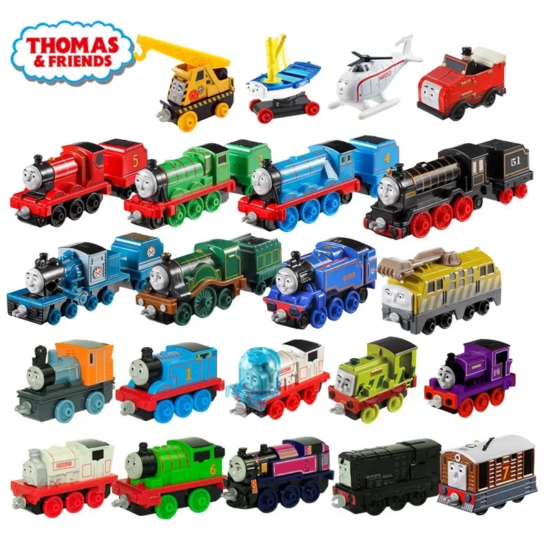 Genuine Thomas and Friends Collectible Railway Alloy Metal Diecast Train Toy Hook Connection Cute Children Toys Birthday Gift