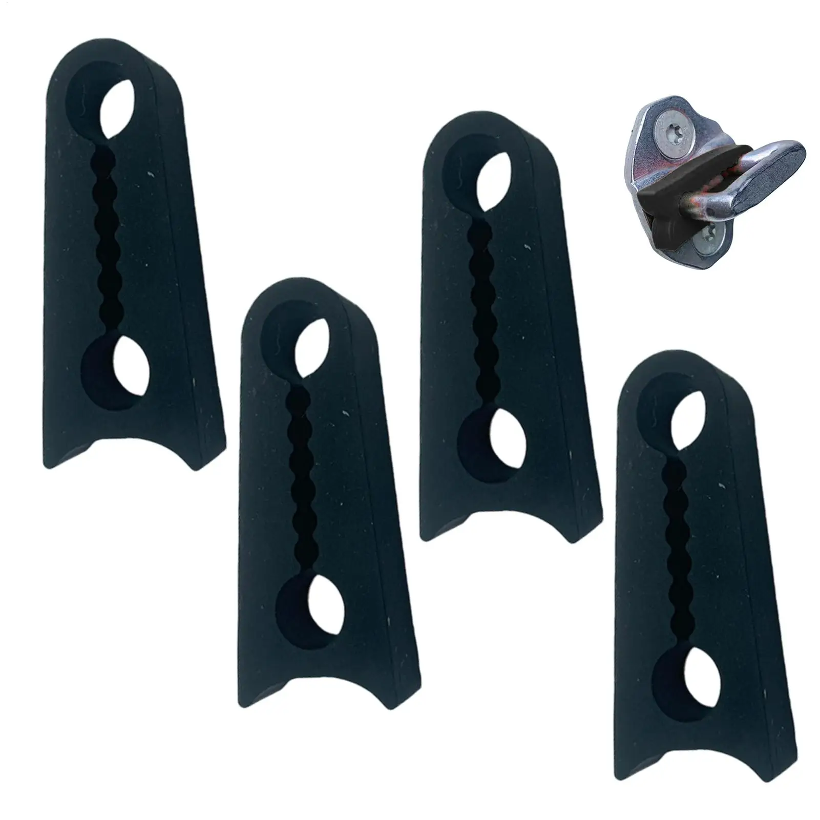 Universal Car Door Lock Damper Buffer Car Shock-proof Silencers Pad Car Door Shock-absorbing Car Door Anti-collision Pad 4pcs