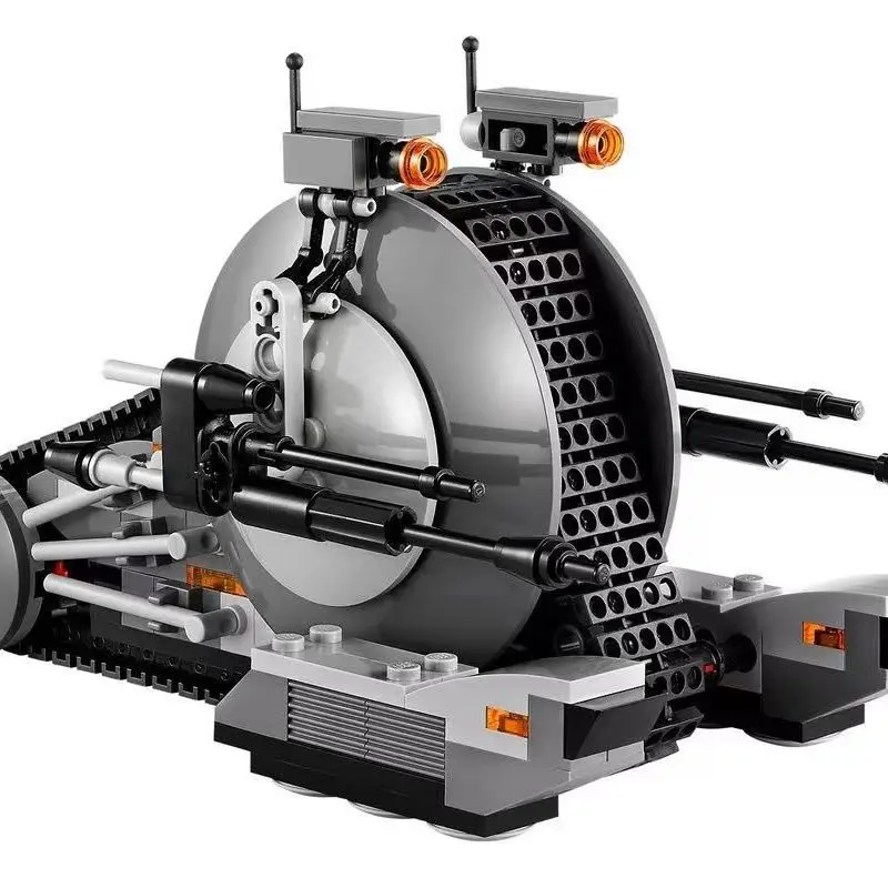Spot MOC Domestic Tank Robot Toy Model Suitable for Home Decoration, Children's Birthday and Christmas Gifts view 6
