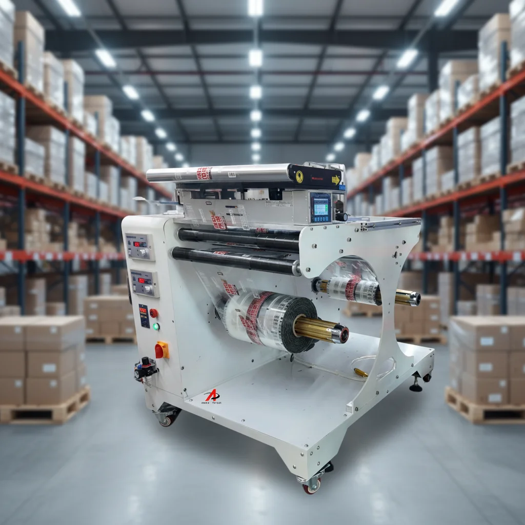 Automatic Rewinding for Film Plastic Rolling Machine ABLE Speed Variable Rewinder Machine