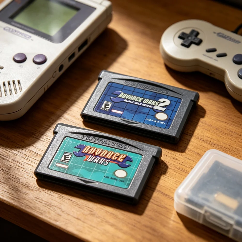 Classic GBA Game Cartridge Kirby Wars Golden Sun Street Fighter Doom Metroid for Advance GBA SP Retro Video Game Collection Gift view 5