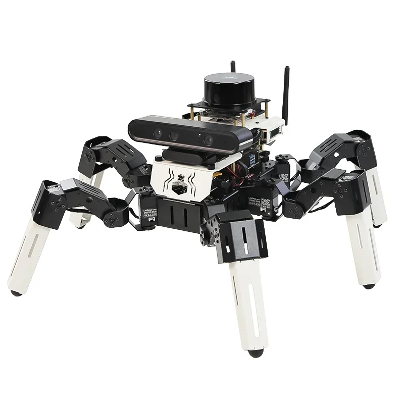 18 DOF Muto RS Bionic Hexapod Robot With 18 Pcs 35KG Serial Bus Servos Based On ROS2 For Jetson NANO Raspberry Pi 5