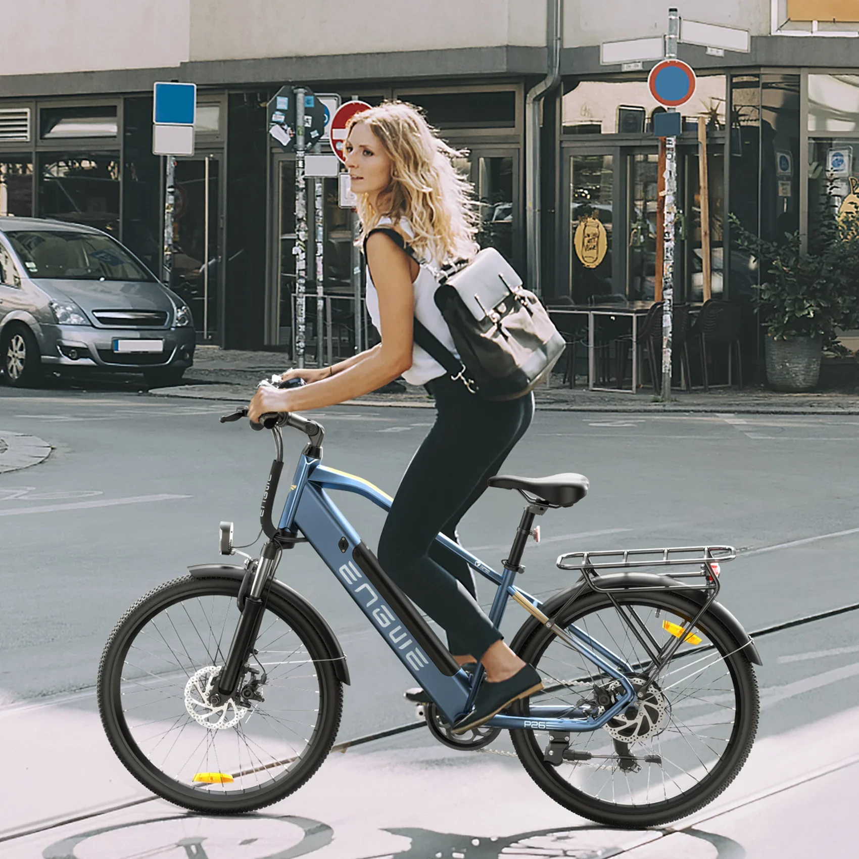 

l For USA EU UK warehouse 26inch Snow Ebike 250W City electric bicycles 5-7days can get the bikes ENGWE P26